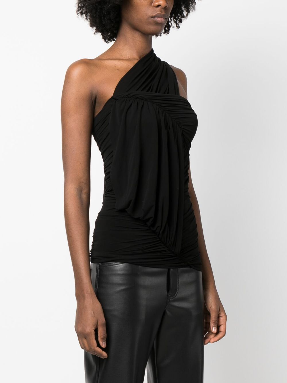 Rick Owens RICK OWENS- One-shoulder Draped Top