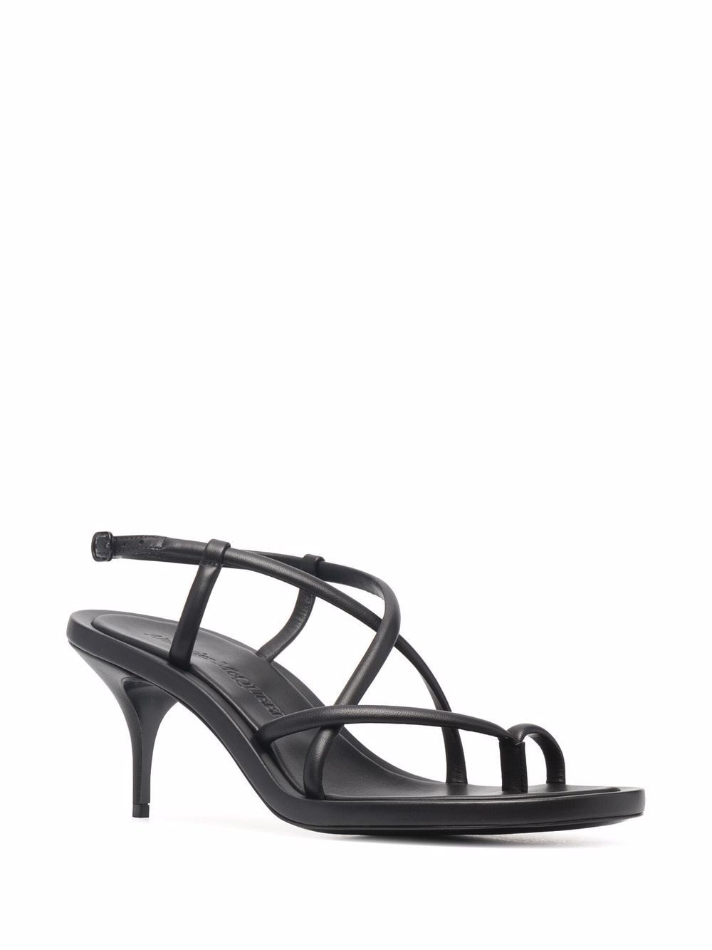 Alexander McQueen ALEXANDER MCQUEEN- Leather Thong Sandals