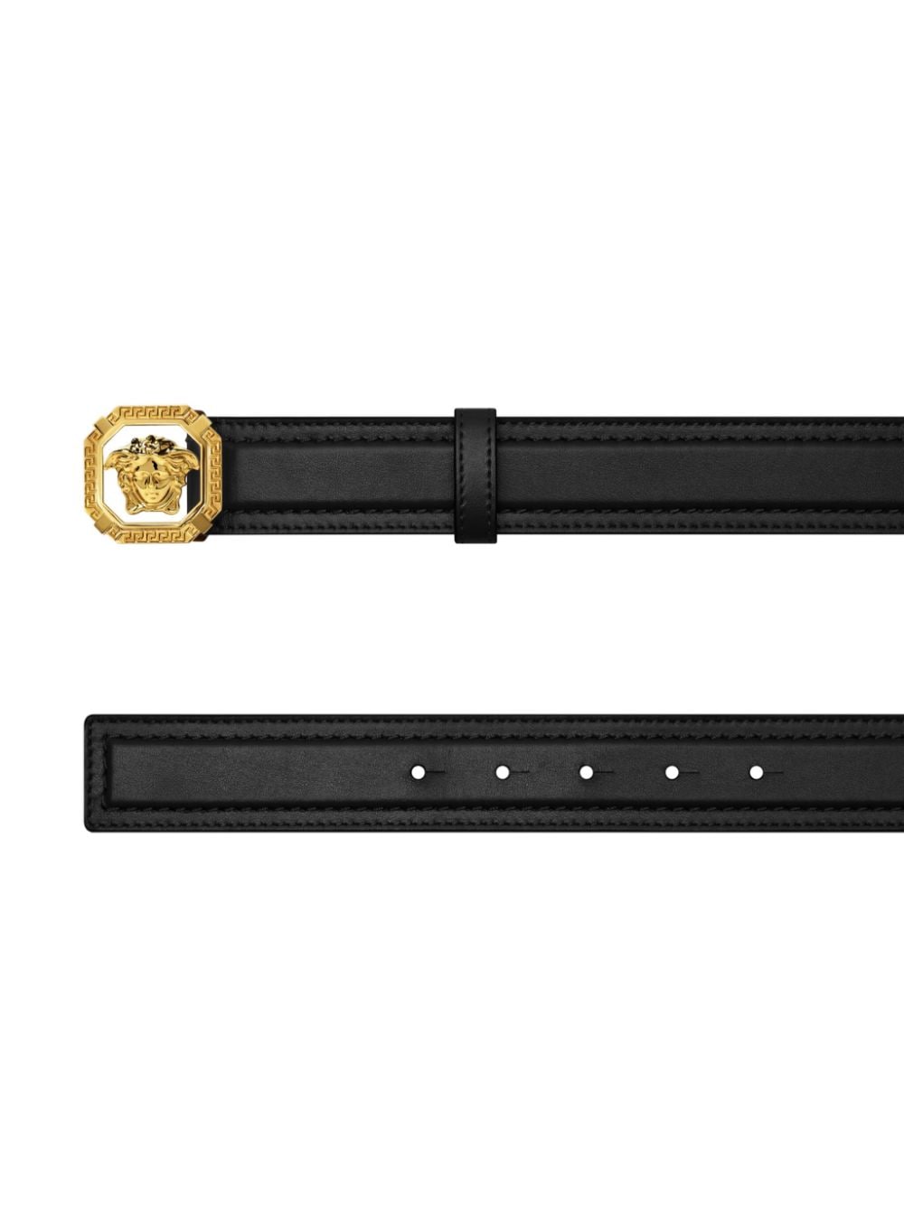 Versace VERSACE- Medusa Leather Belt