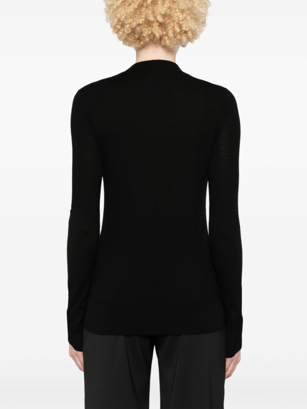 Ermanno Scervino ERMANNO SCERVINO- Embroidered Wool Sweater