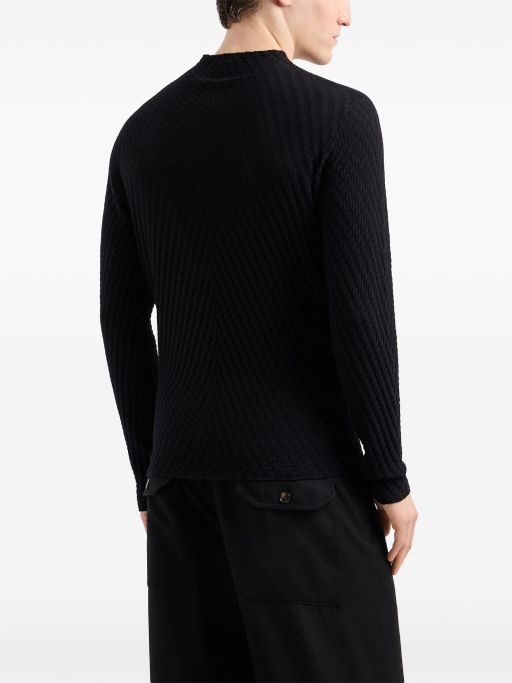 Giorgio Armani GIORGIO ARMANI- Crew-neck Sweater