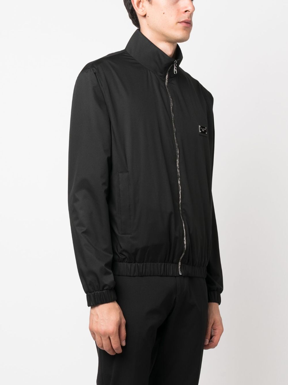 Dolce & Gabbana DOLCE & GABBANA- Logo Zipped Jacket