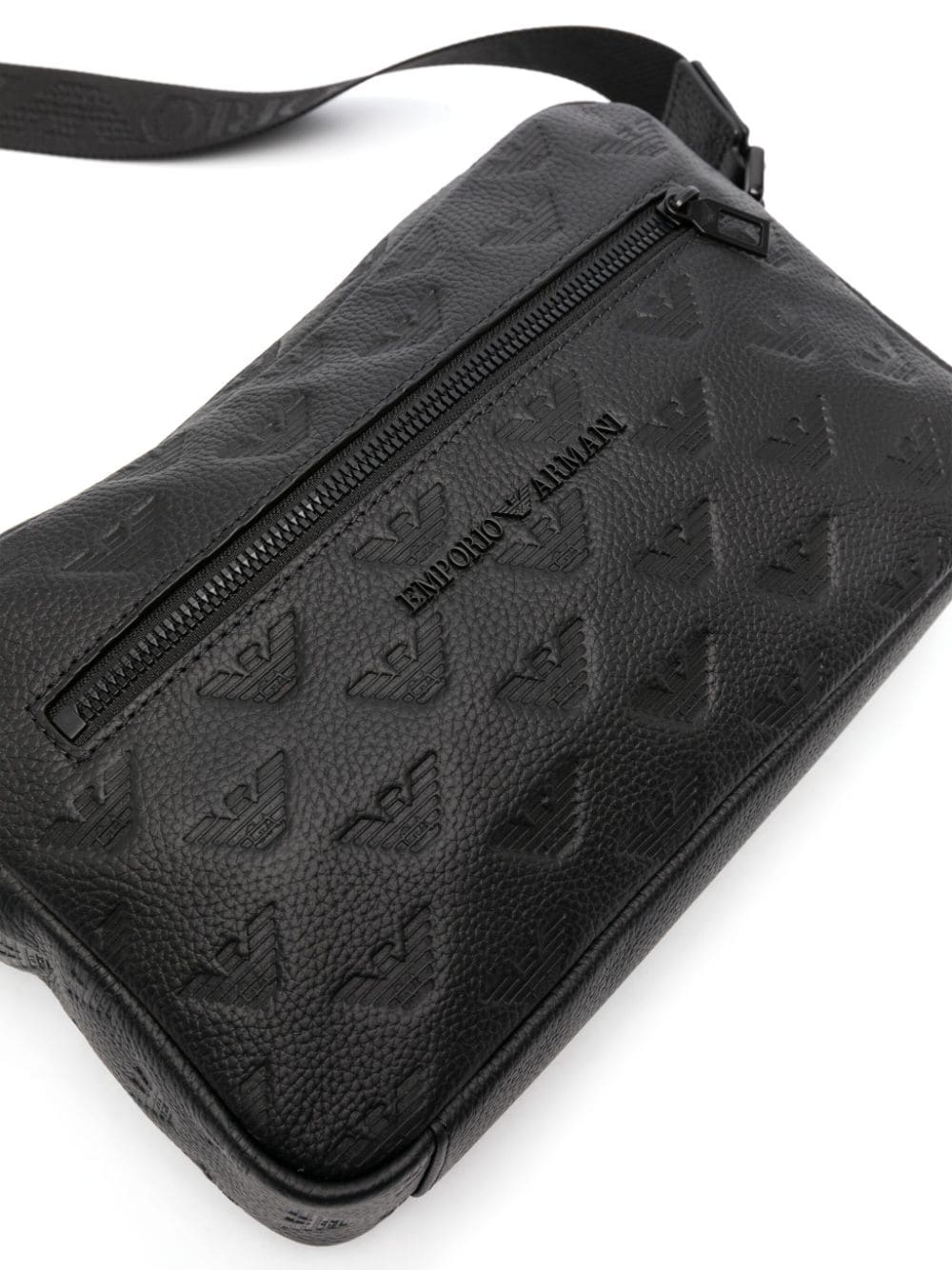 Emporio Armani EMPORIO ARMANI- Leather Crossbody Bag