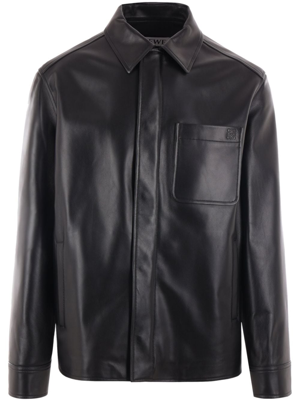 Loewe LOEWE- Nappa Leather Shirt Jacket