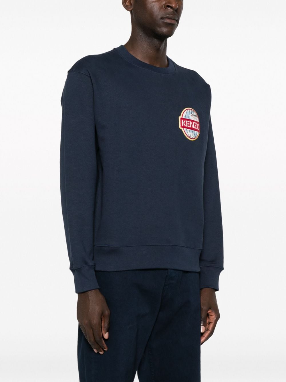 Kenzo KENZO- Kenzo Globe Cotton Sweatshirt