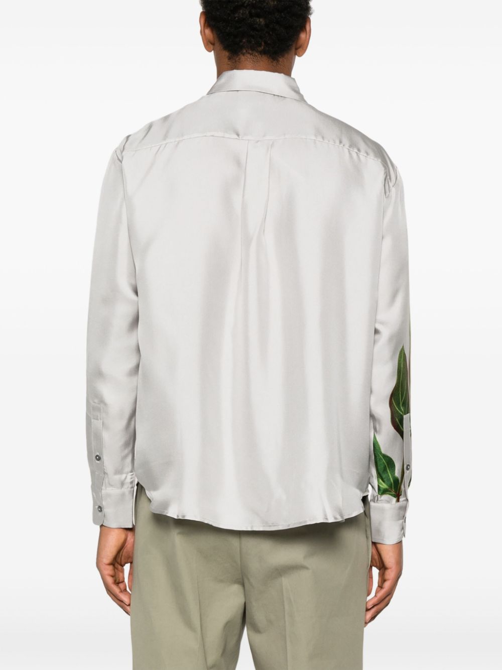 Pierre-Louis Mascia PIERRE-LOUIS MASCIA- Printed Silk Shirt