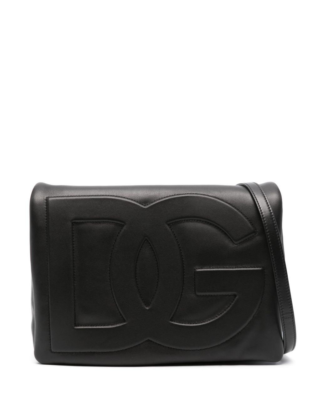 Dolce & Gabbana DOLCE & GABBANA- Dg Logo Leather Crossbody Bag