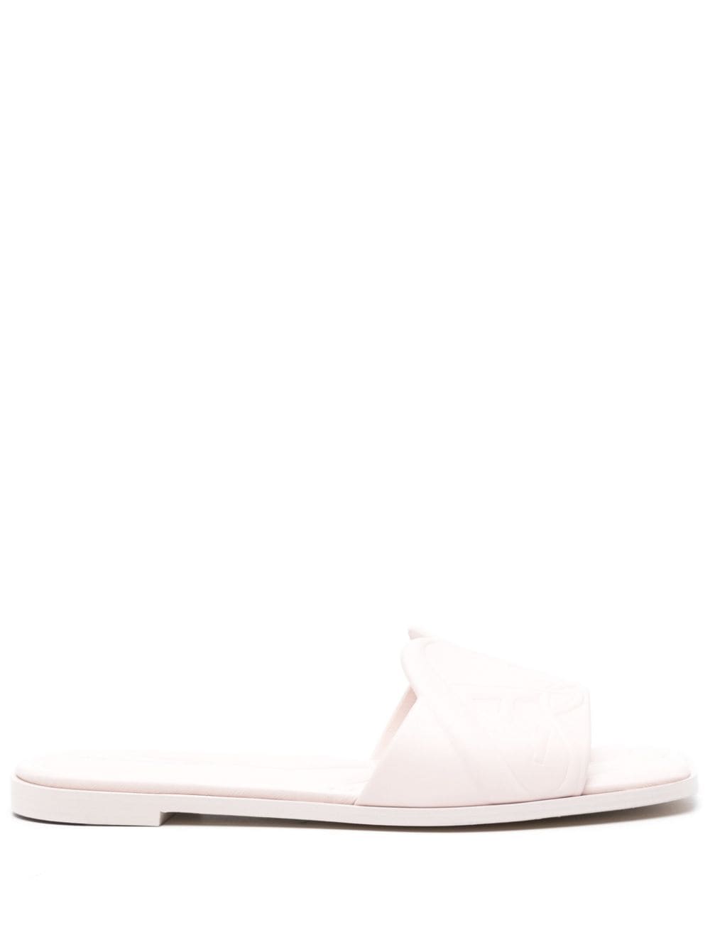 Alexander McQueen ALEXANDER MCQUEEN- Leather Flat Sandals