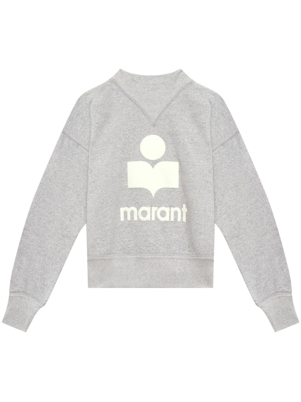 Marant Étoile MARANT ETOILE- Moby Logo Cotton Sweatshirt