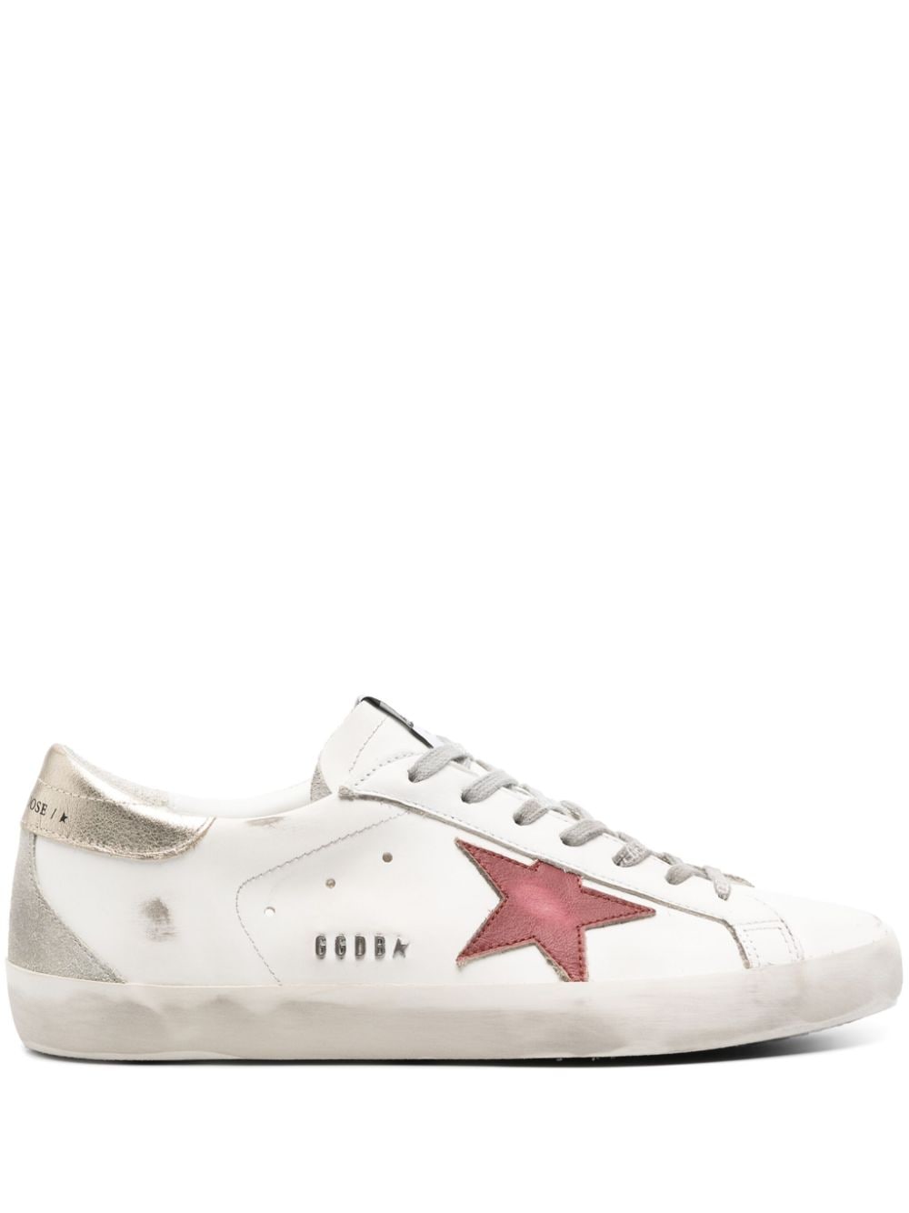 Golden Goose GOLDEN GOOSE- Super Star Leather Sneakers