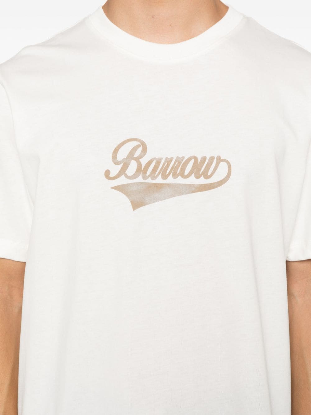 Barrow BARROW- Cotton T-shirt With Logo