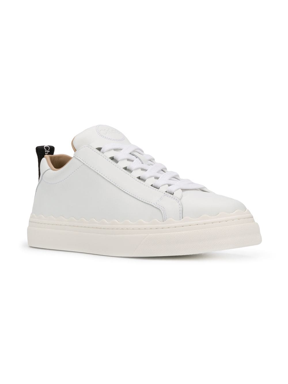 Chloé CHLOÉ- Lauren Leather Sneakers