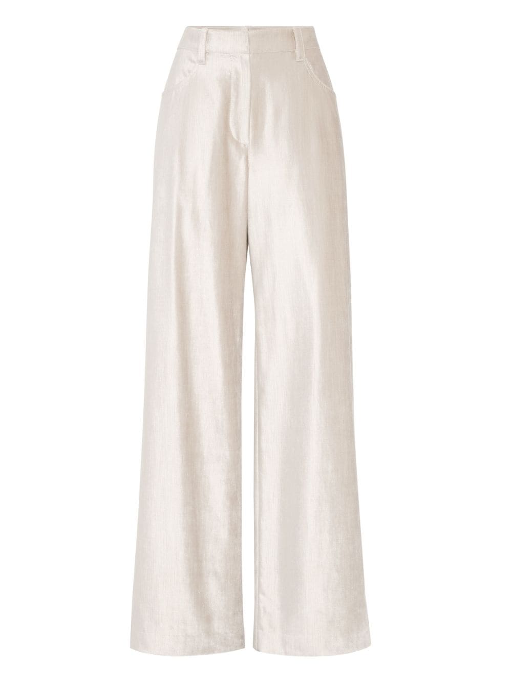 Brunello Cucinelli BRUNELLO CUCINELLI- Wide-leg Trousers