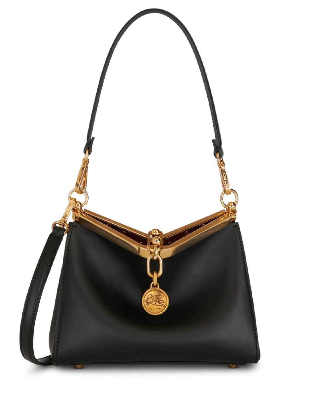 Etro ETRO- Vela Mini Leather Shoulder Bag