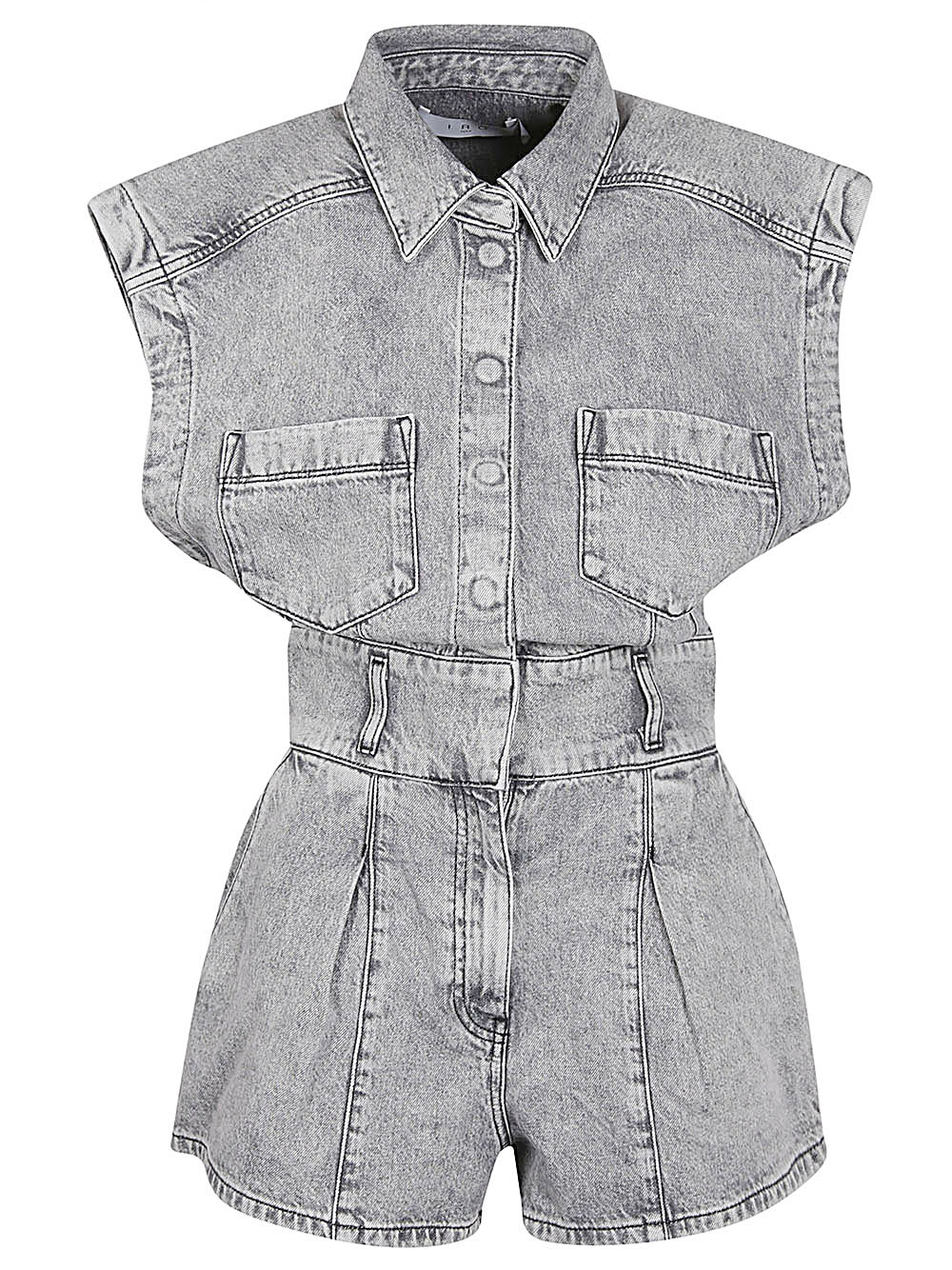 Iro IRO- Bailee Denim Playsuit