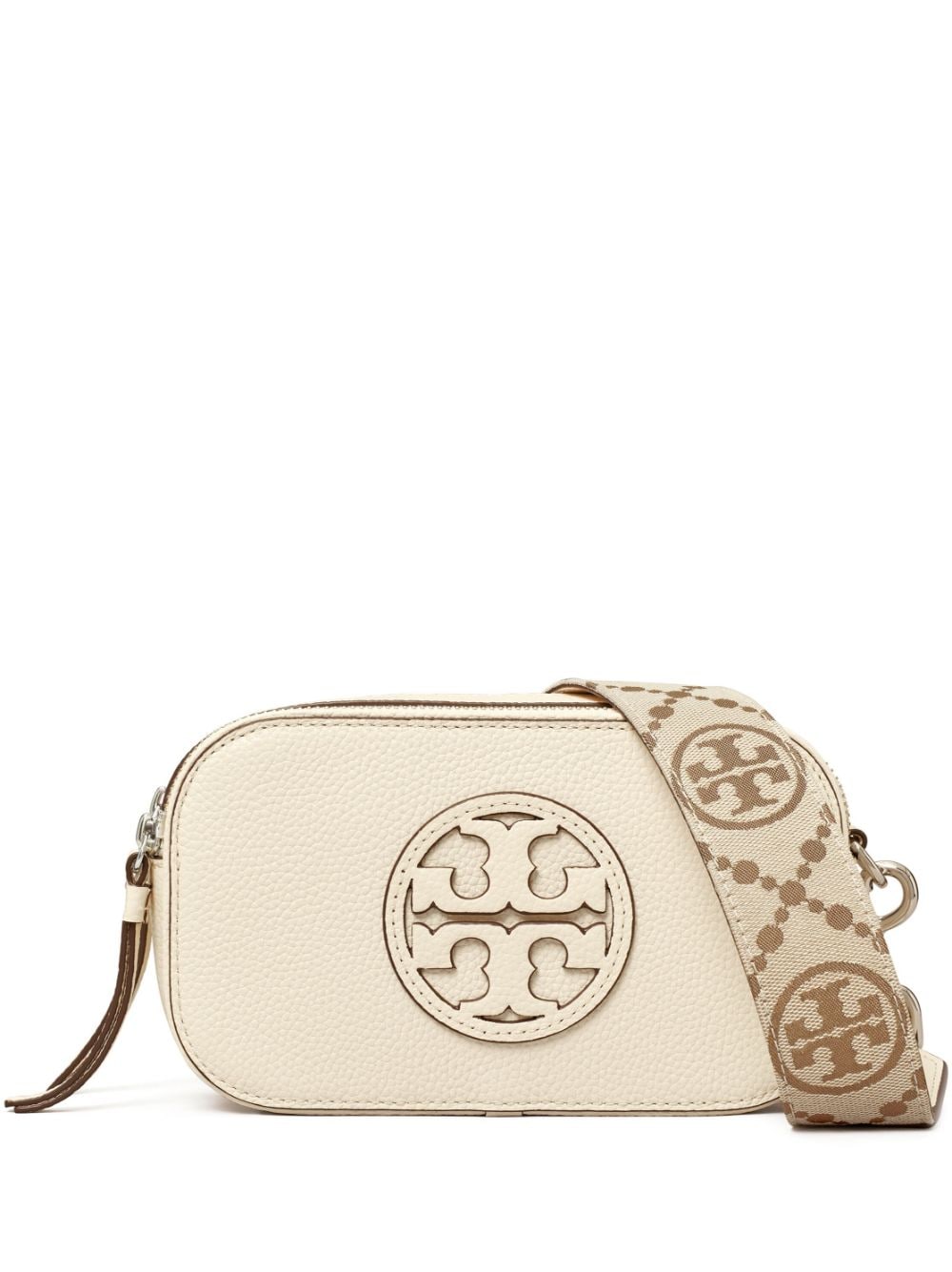 Tory Burch TORY BURCH- Miller Mini Leather Crossbody Bag