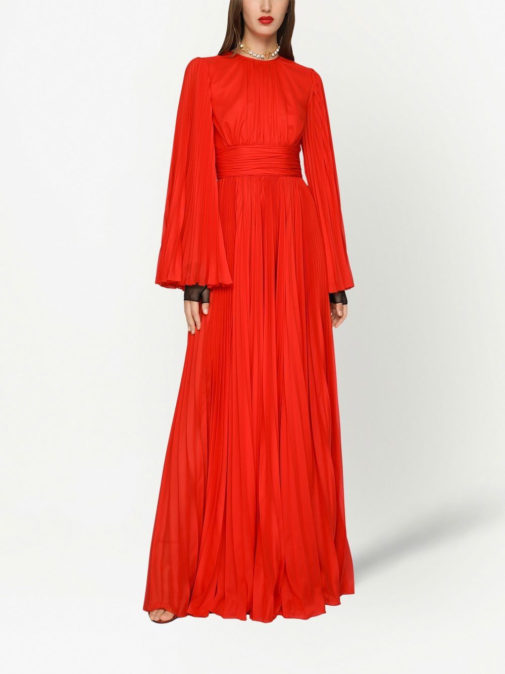 Dolce & Gabbana DOLCE & GABBANA- Chiffon Long Dress