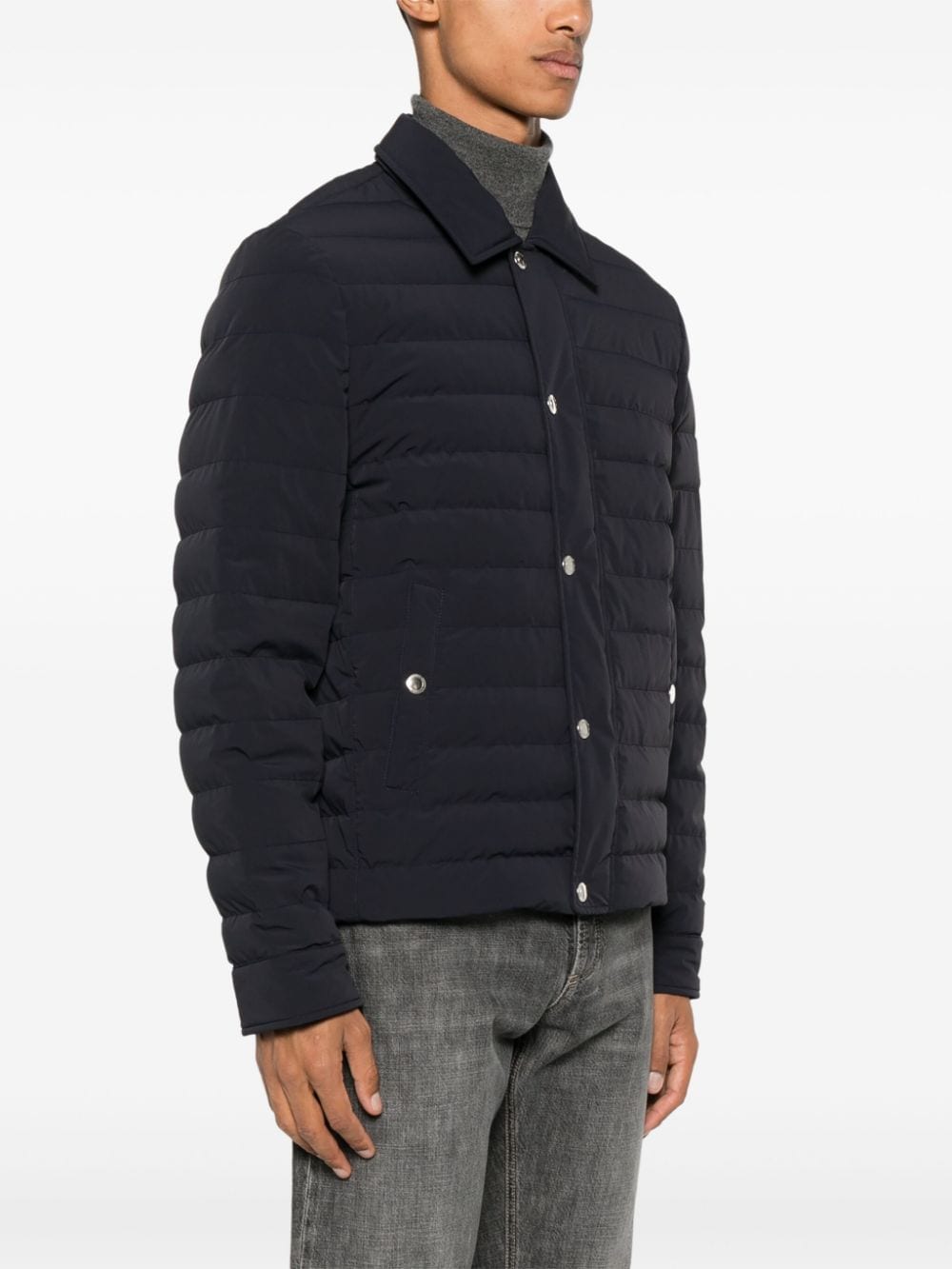 Brunello Cucinelli BRUNELLO CUCINELLI- Nylon Padded Jacket