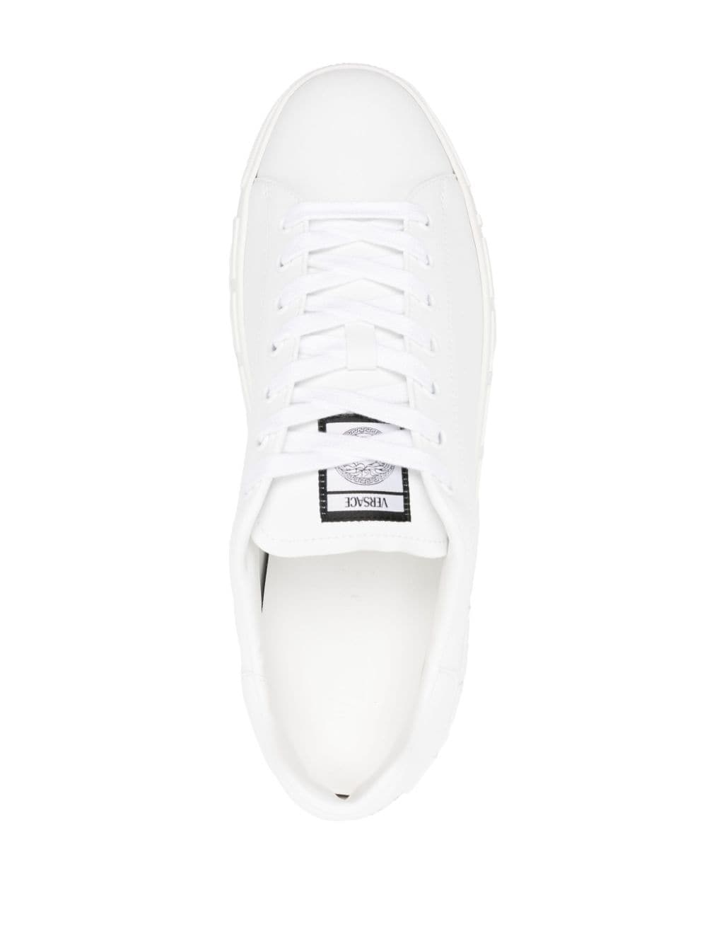 Versace VERSACE- Greca Leather Sneakers