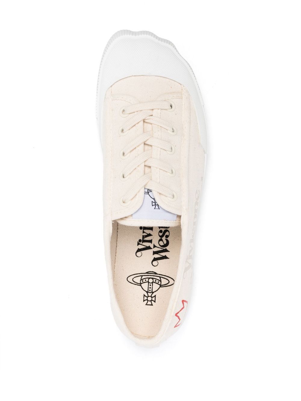 Vivienne Westwood VIVIENNE WESTWOOD- Logo Canvas Sneakers