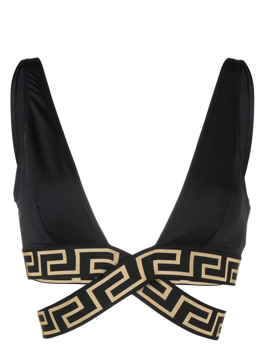 Versace VERSACE- Greca Border Bikini Top