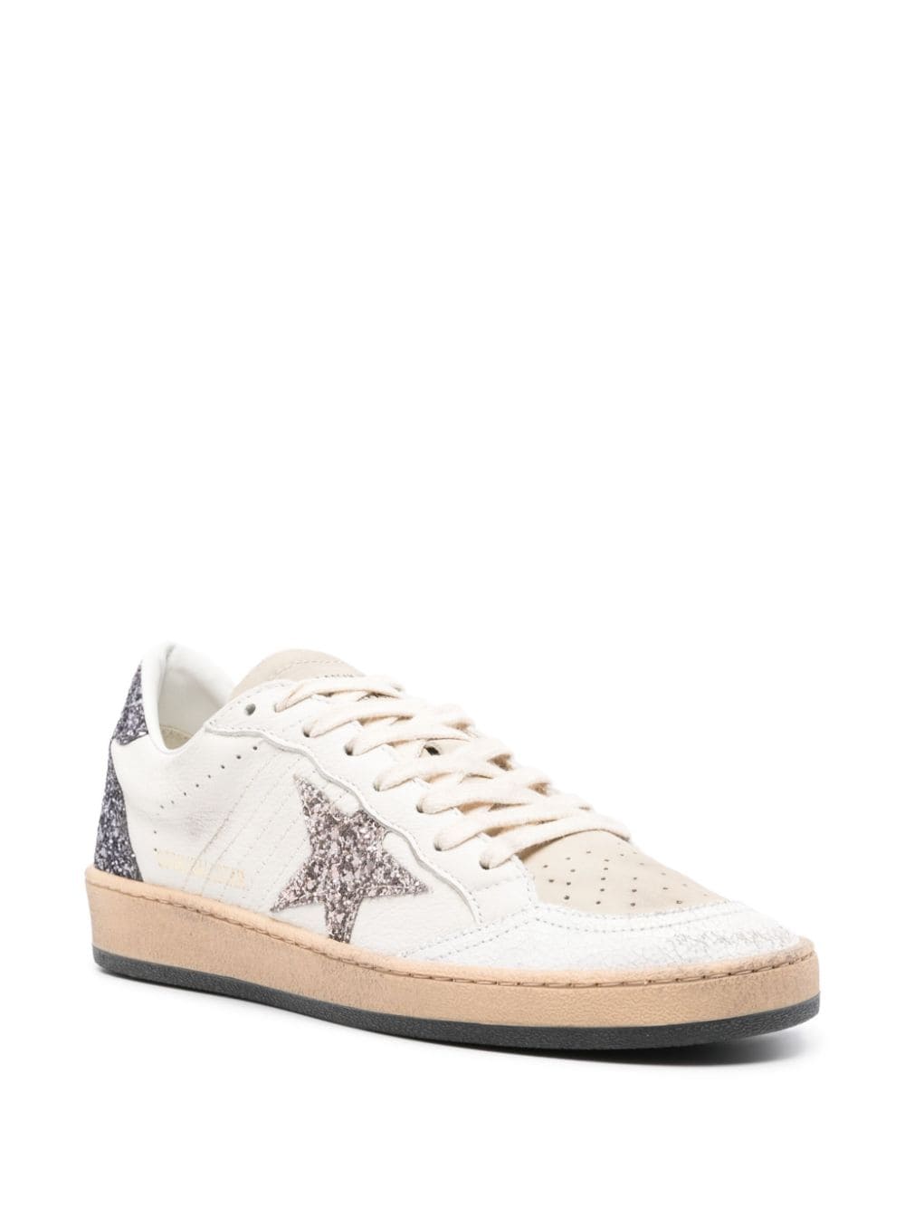 Golden Goose GOLDEN GOOSE- Ball Star Leather Sneakers