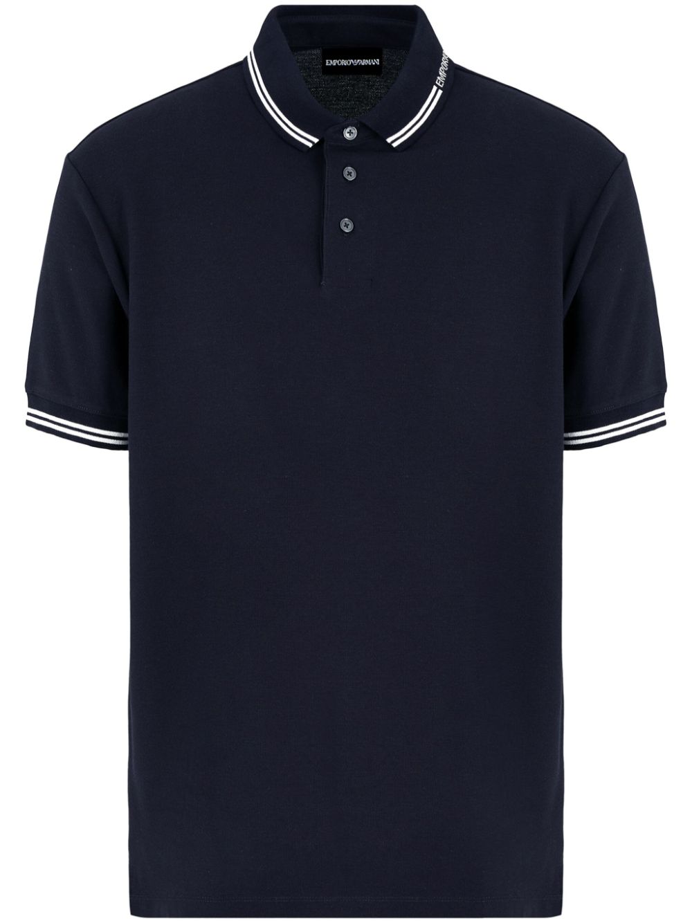 Emporio Armani EMPORIO ARMANI- Logo Cotton Polo Shirt