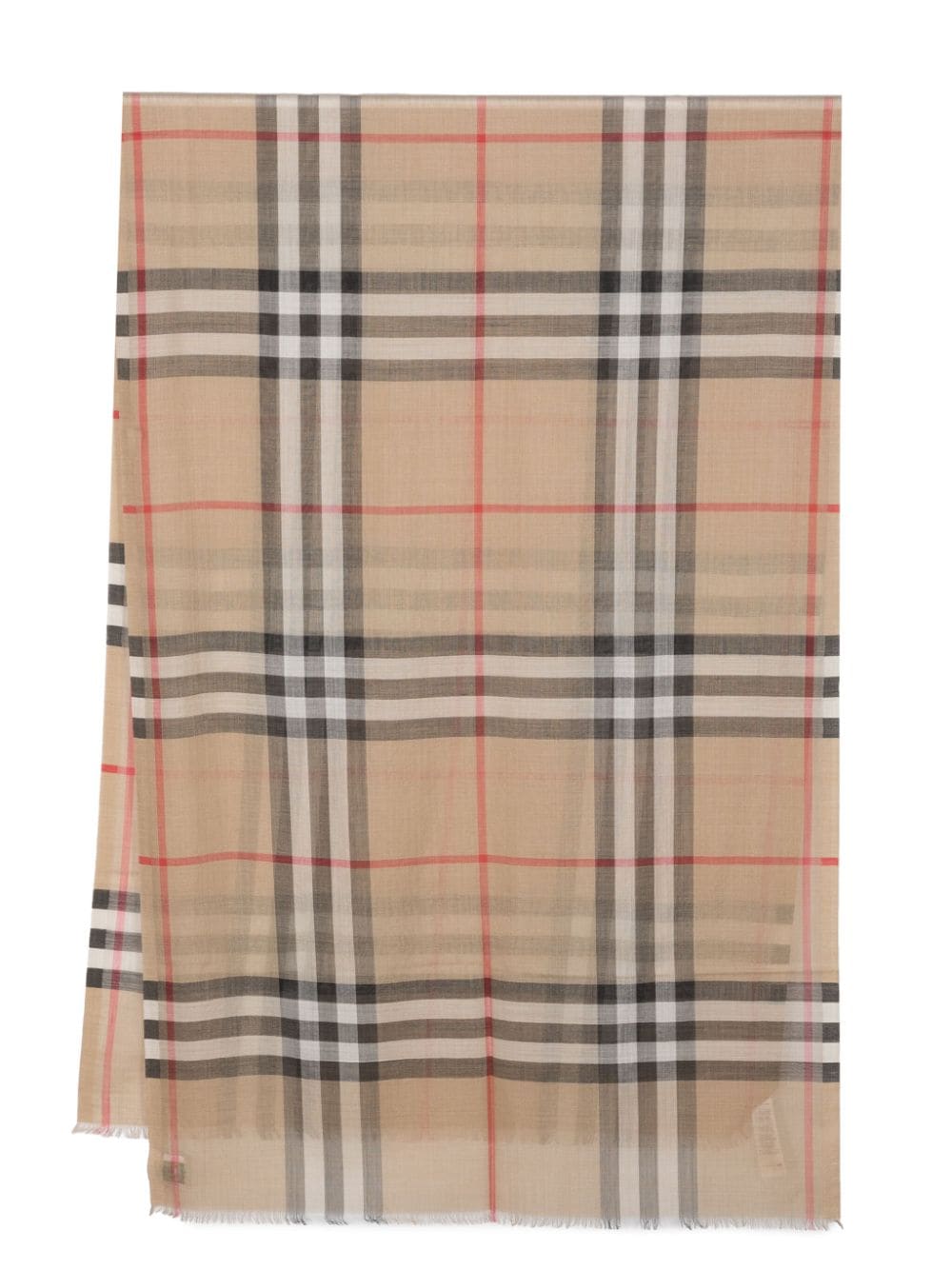 Burberry BURBERRY- Giant Check Wool And Silk Blend Scarf