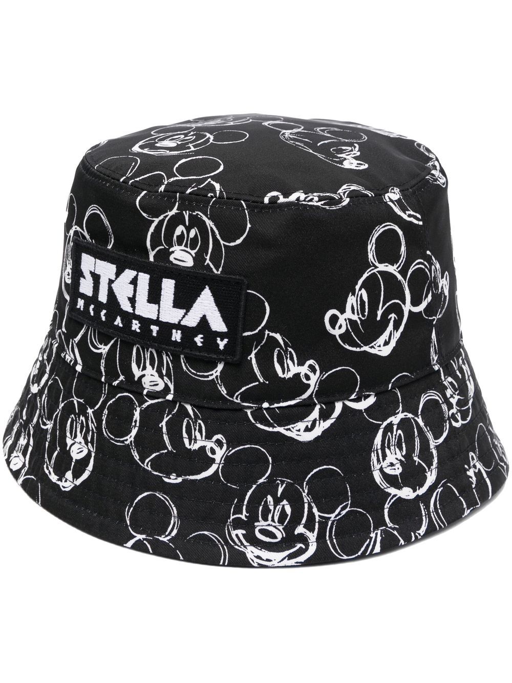 Stella McCartney STELLA MCCARTNEY- Cotton Logo Bucket Hat