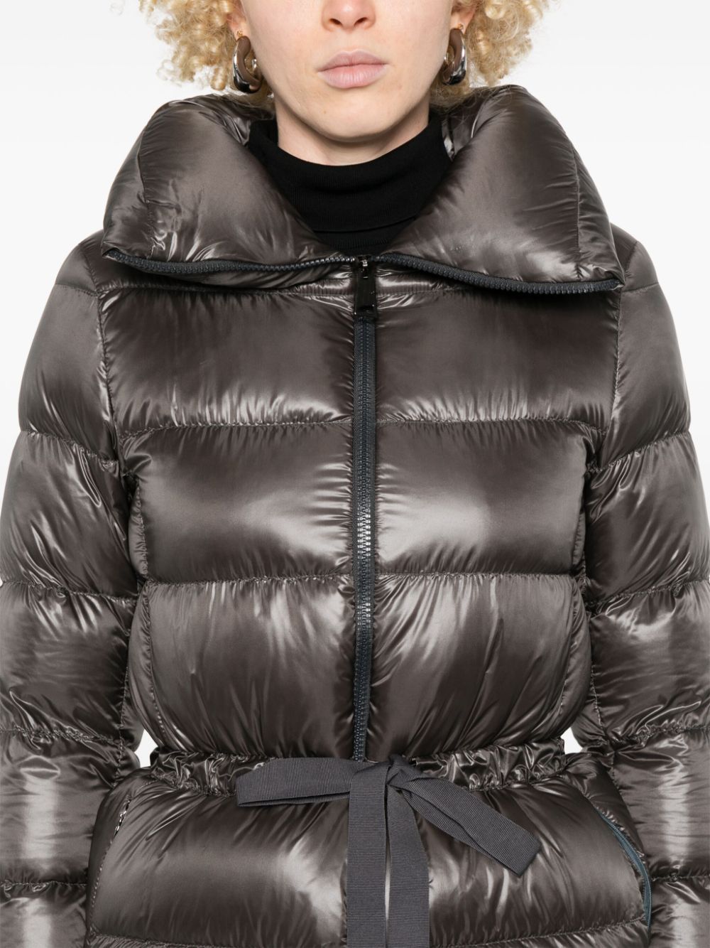 Herno HERNO- Drawstring Nylon Down Jacket