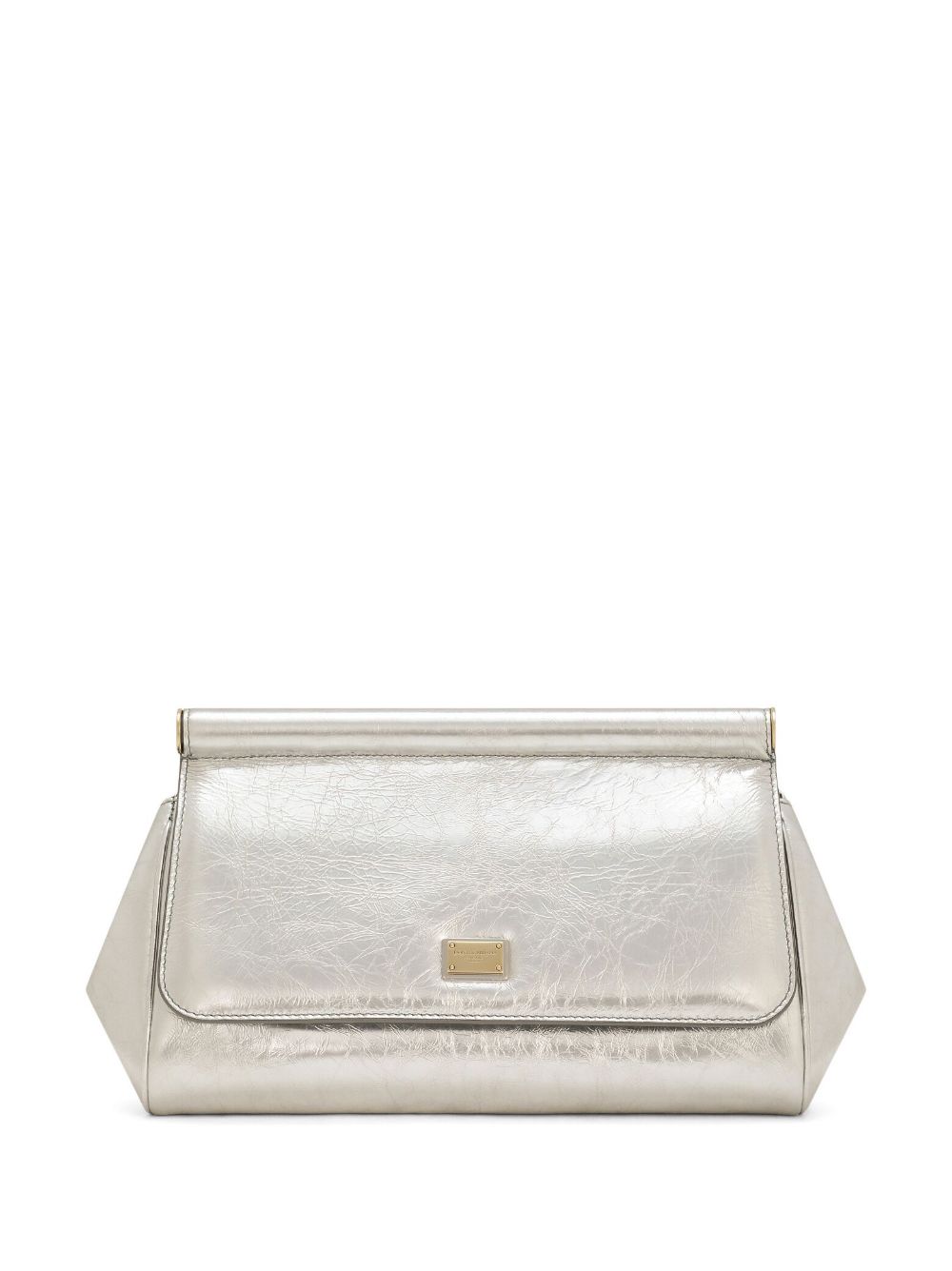 Dolce & Gabbana DOLCE & GABBANA- Sicily Leather Clutch