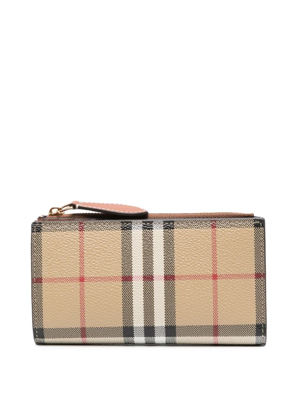 Burberry BURBERRY- Check Motif Continental Wallet