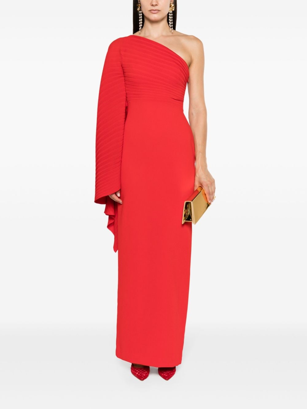 Solace London SOLACE LONDON- Lillia One-shoulder Maxi Dress