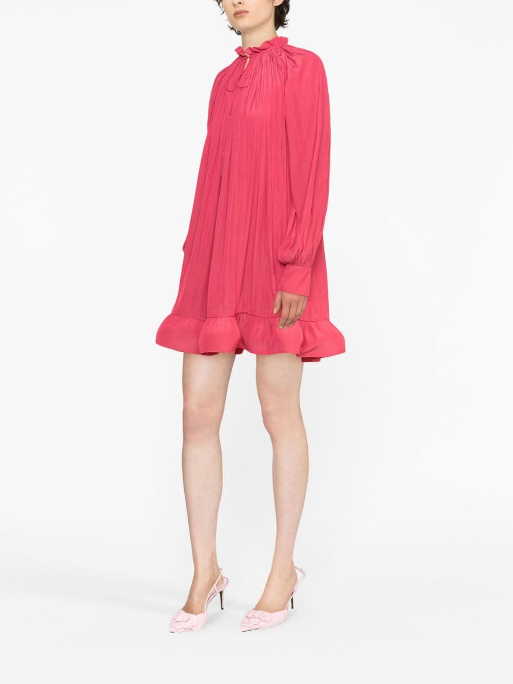 Lanvin LANVIN- Ruffles Short Dress