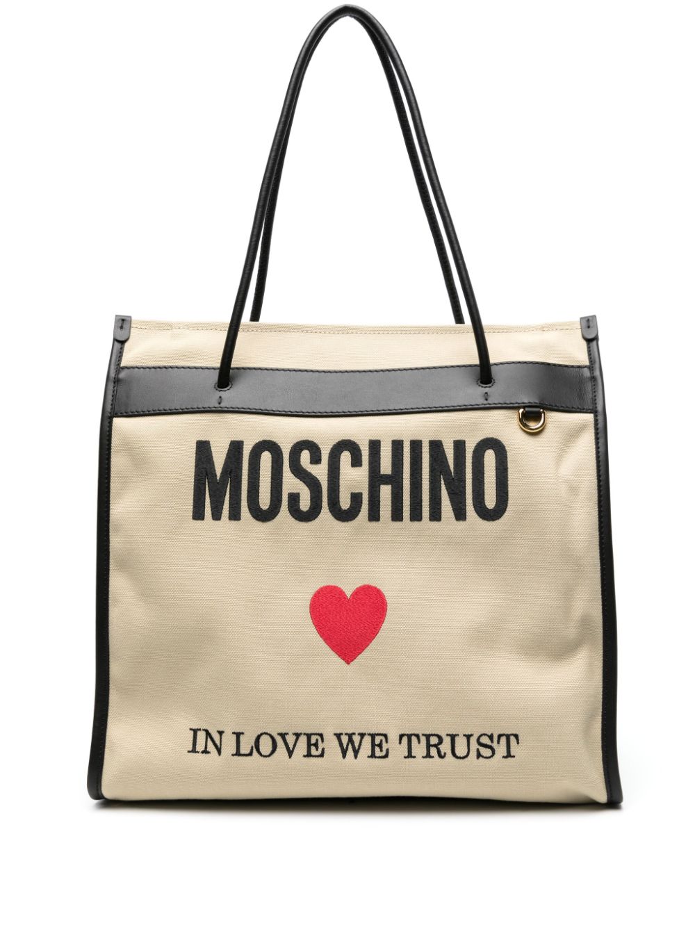 Moschino MOSCHINO- Logo Shopping Bag