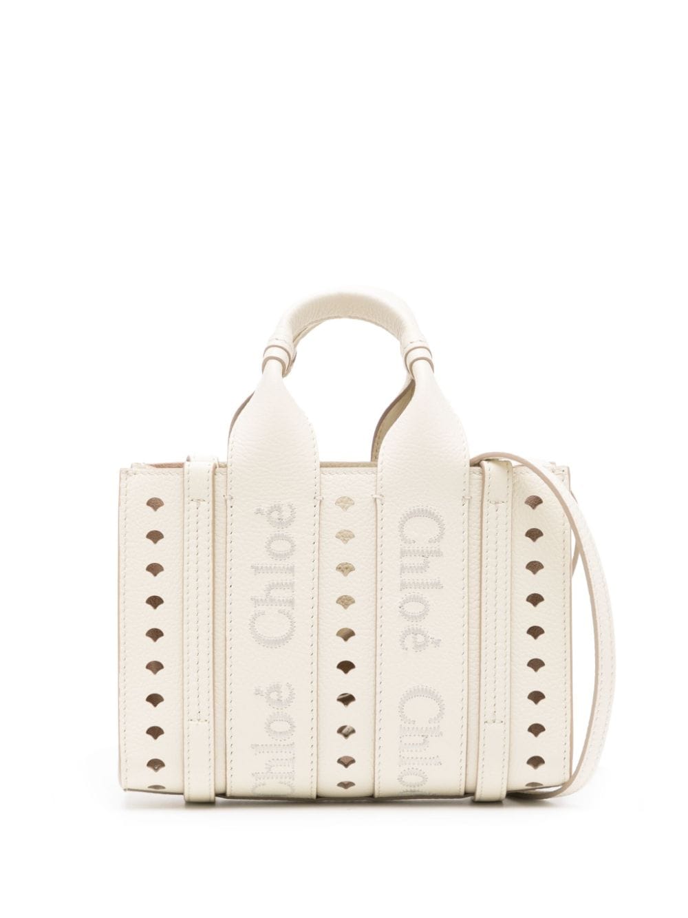 Chloé CHLOÉ- Woody Small Leather Tote