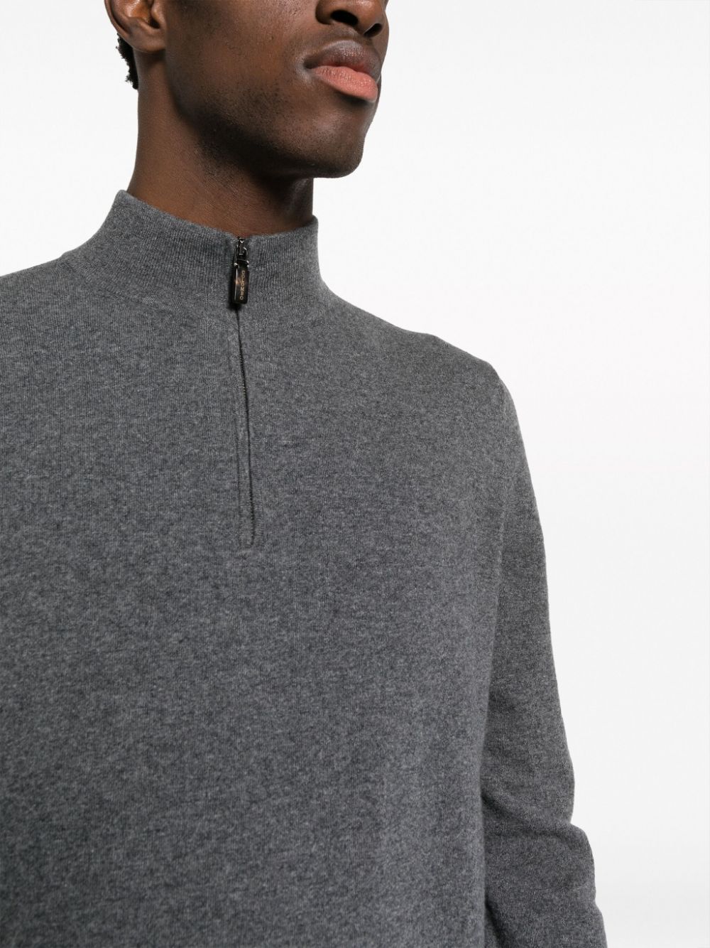 Colombo COLOMBO- Cashmere Mock Neck Sweater