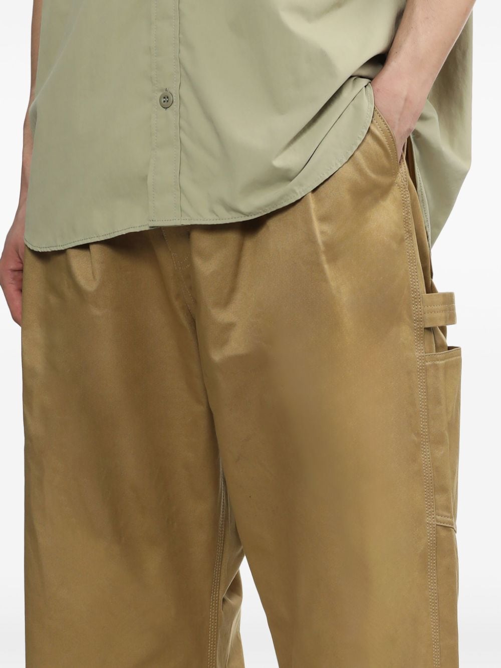 Junya Watanabe JUNYA WATANABE- Wide Leg Cotton Trousers