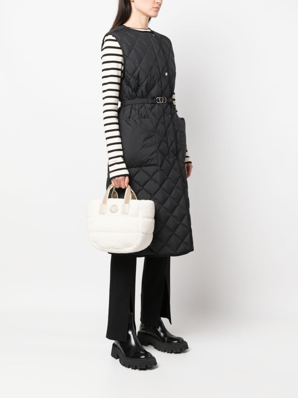 Moncler MONCLER- Caradoc Padded Mini Tote Bag