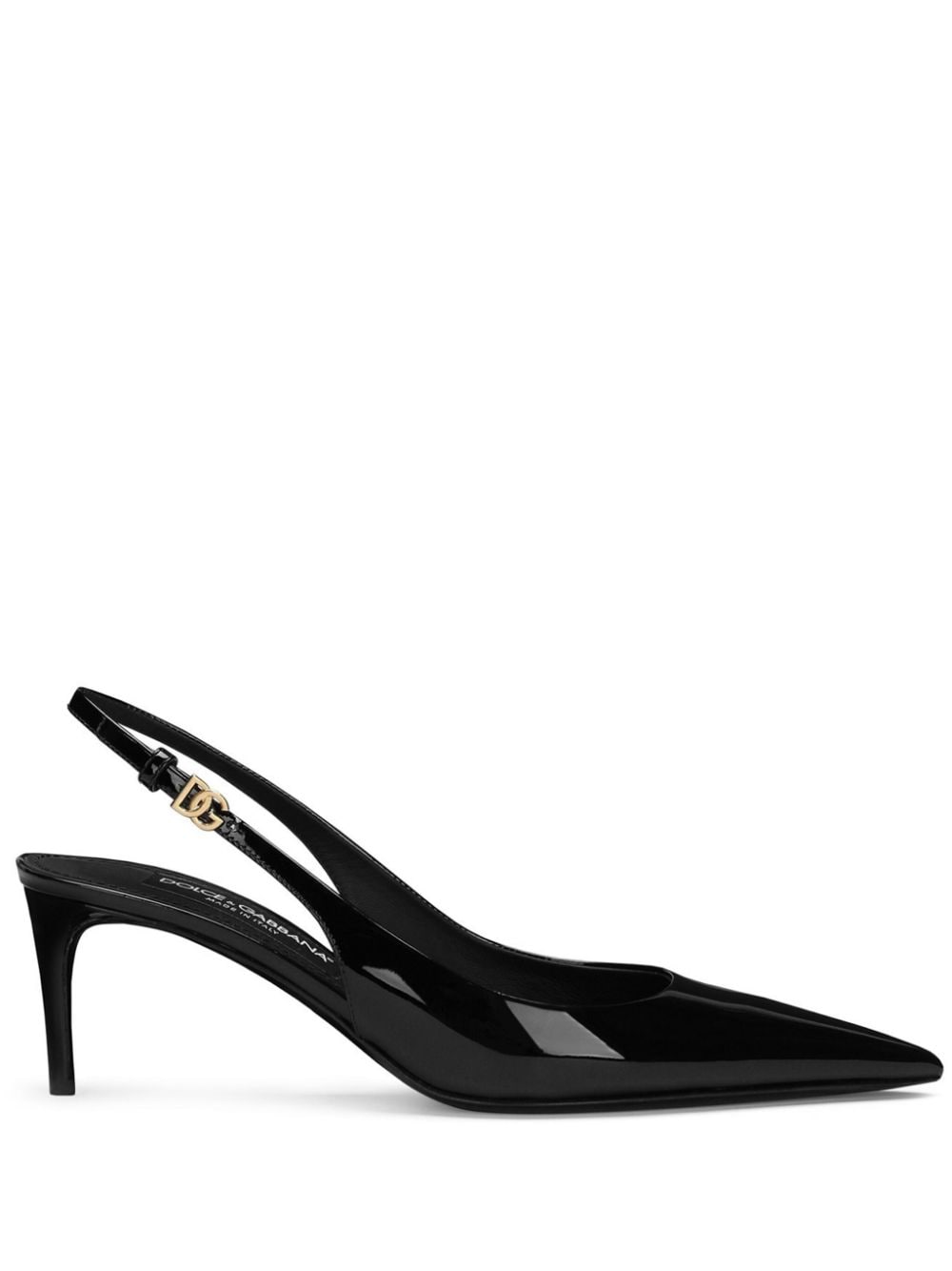 Dolce & Gabbana DOLCE & GABBANA- Patent Leather Slingback Pumps