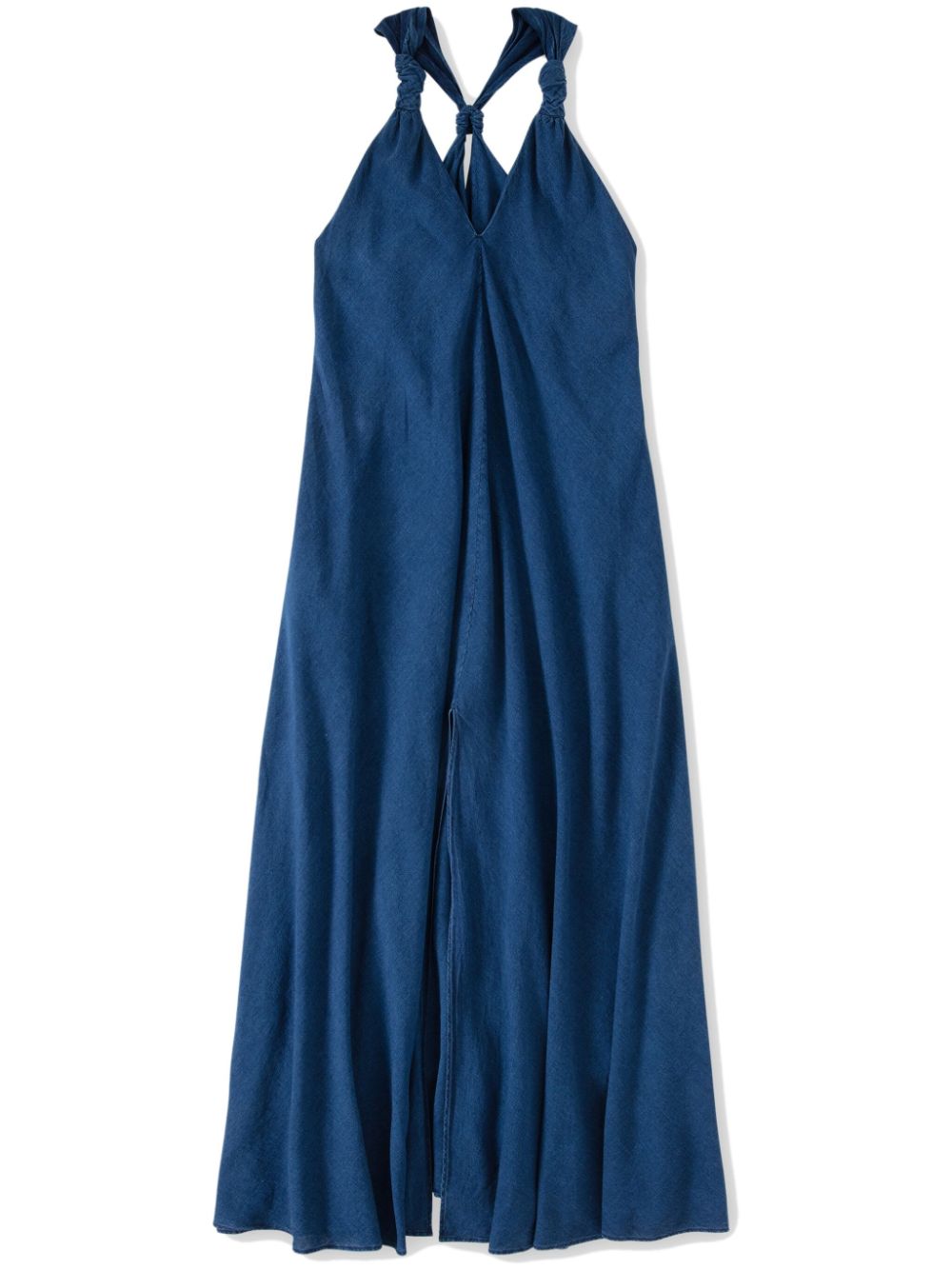 CLOSED CLOSED- Linen And Cotton Blend Long Dress