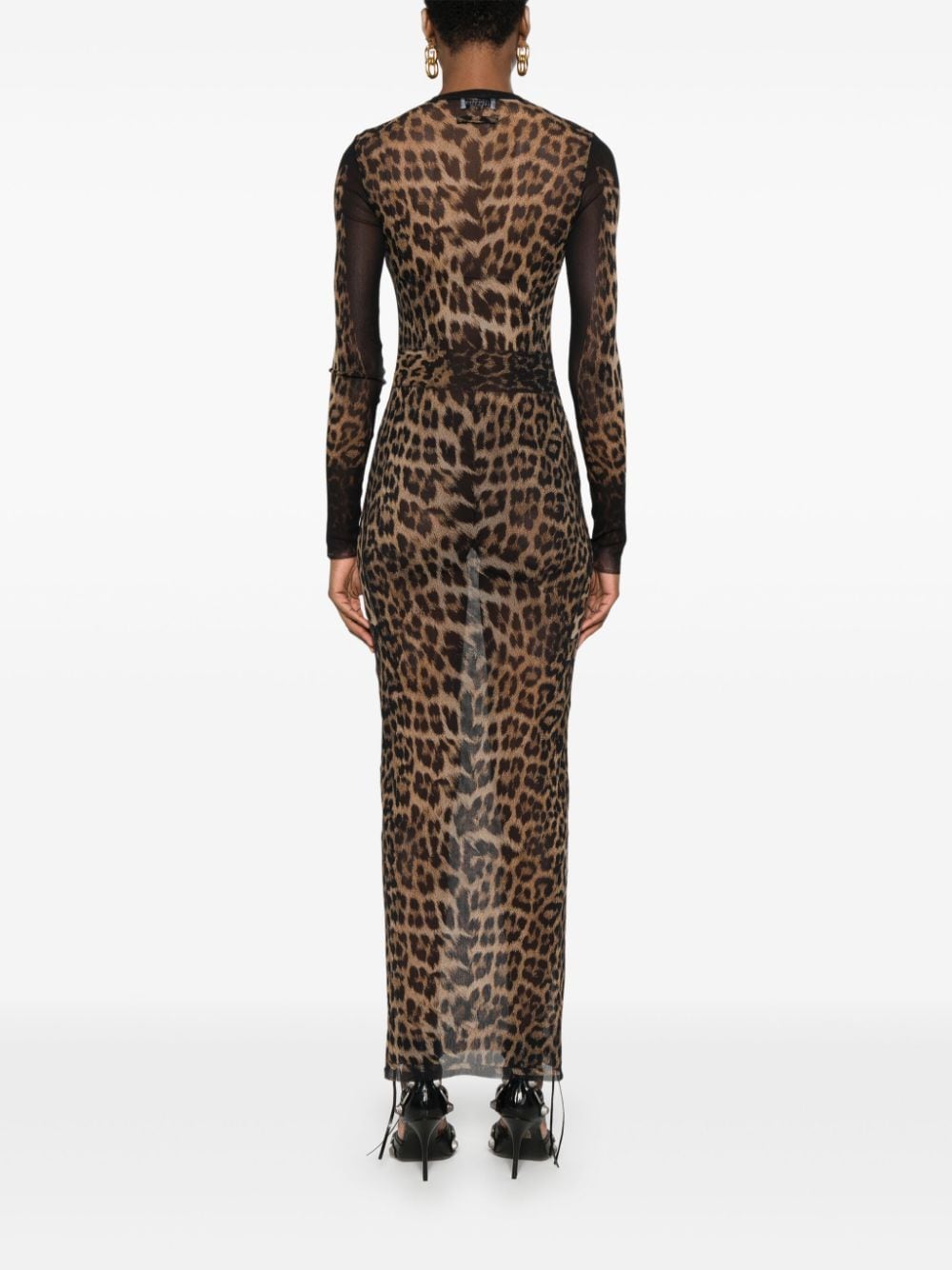 Jean Paul Gaultier JEAN PAUL GAULTIER- Leopard Print Long Dress