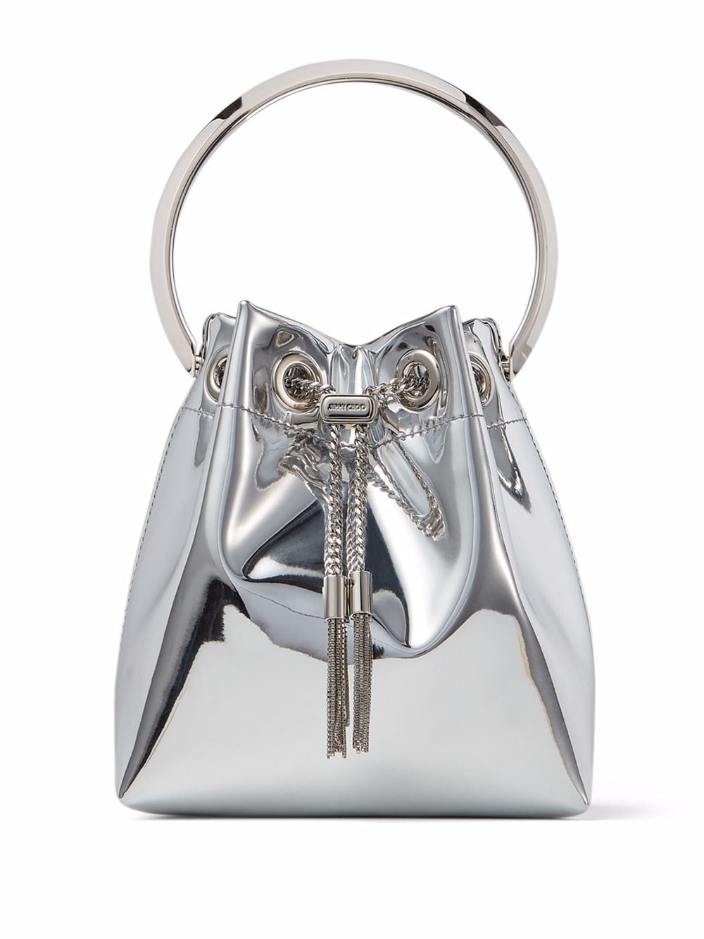 Jimmy Choo JIMMY CHOO- Bon Bon Leather Bucket Bag