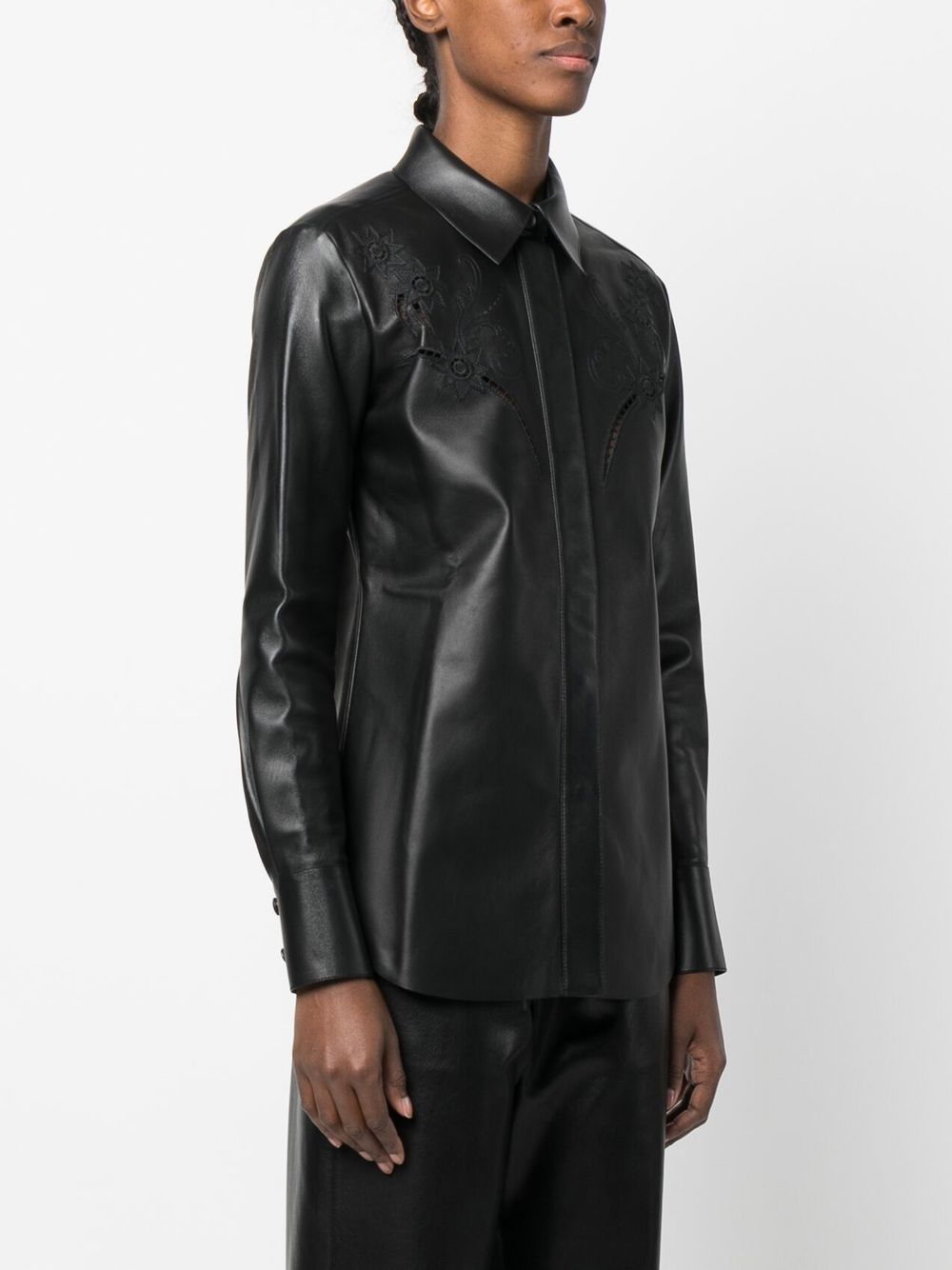 Chloé CHLOÉ- Leather Shirt