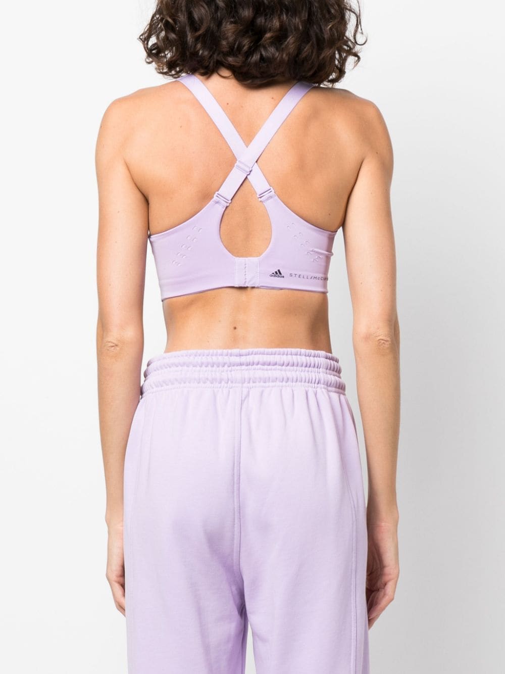 Adidas By Stella Mccartney ADIDAS BY STELLA MCCARTNEY- Logo Sports Bra