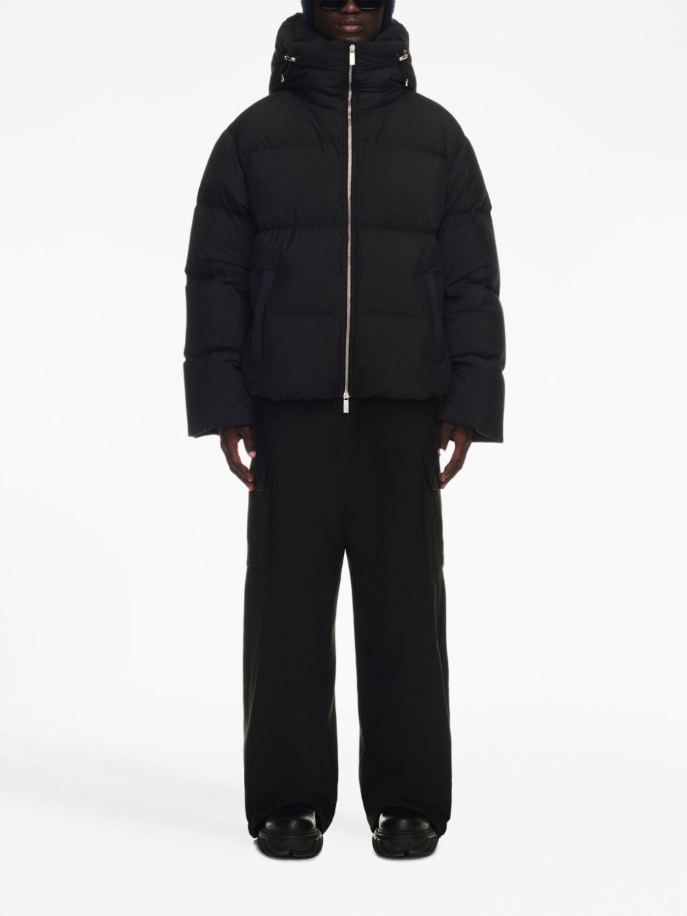 OFF-WHITE OFF-WHITE- Nylon Puffer Down Jacket