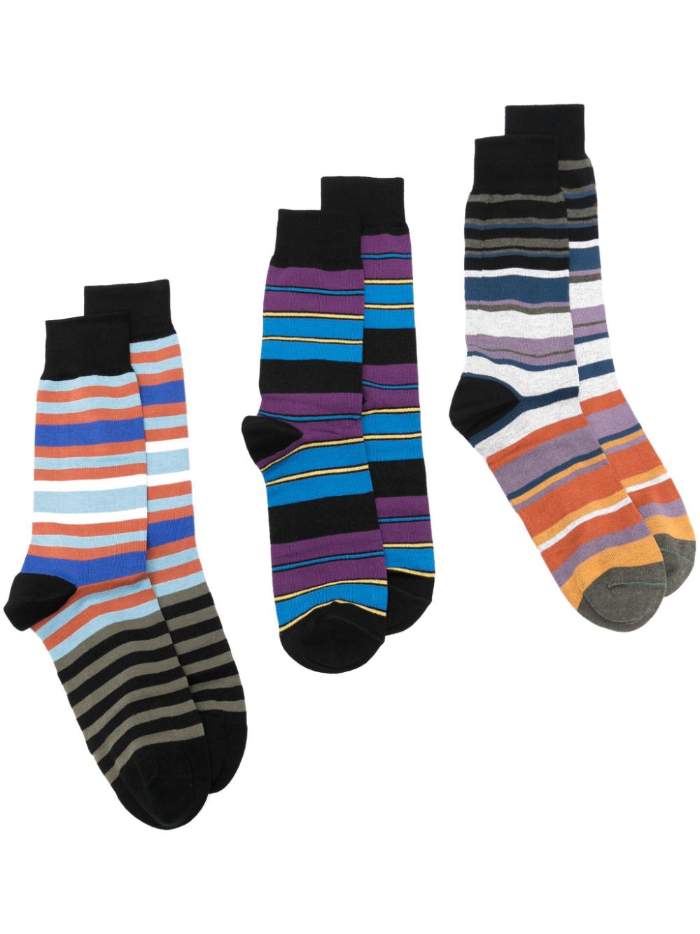 Paul Smith PAUL SMITH- 3-pack Signature Stripe Socks