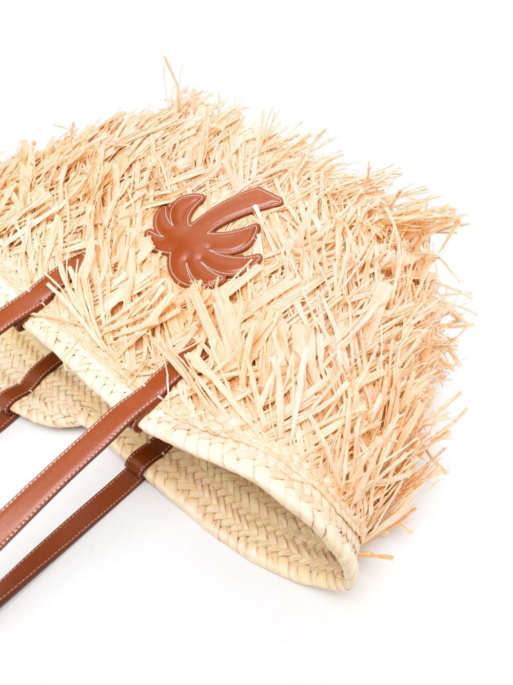 PALM ANGELS PALM ANGELS- Raffia Bucket Bag