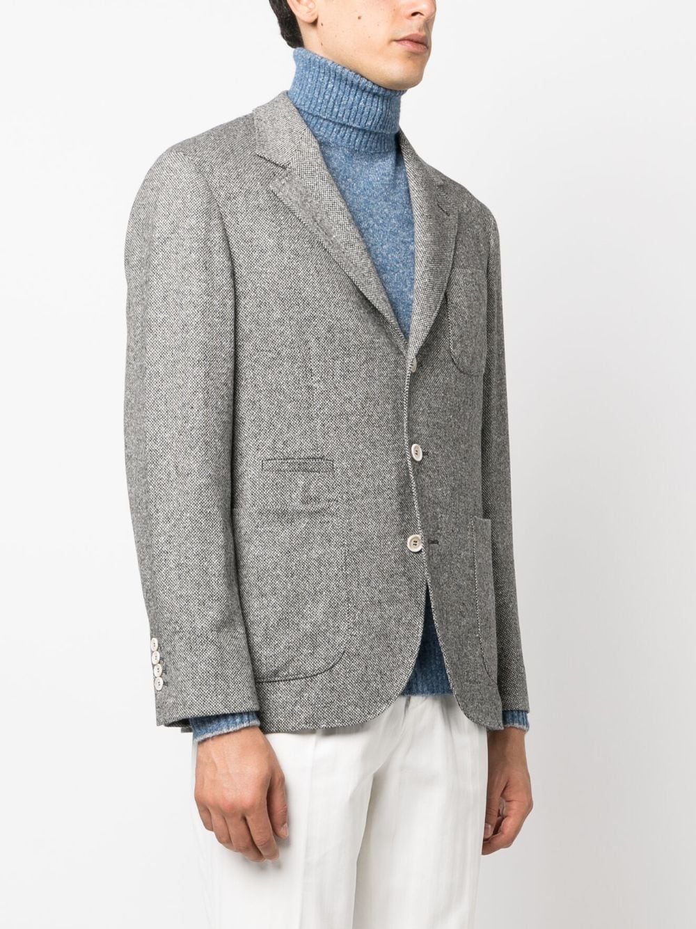 Brunello Cucinelli BRUNELLO CUCINELLI- Single-breasted Jacket