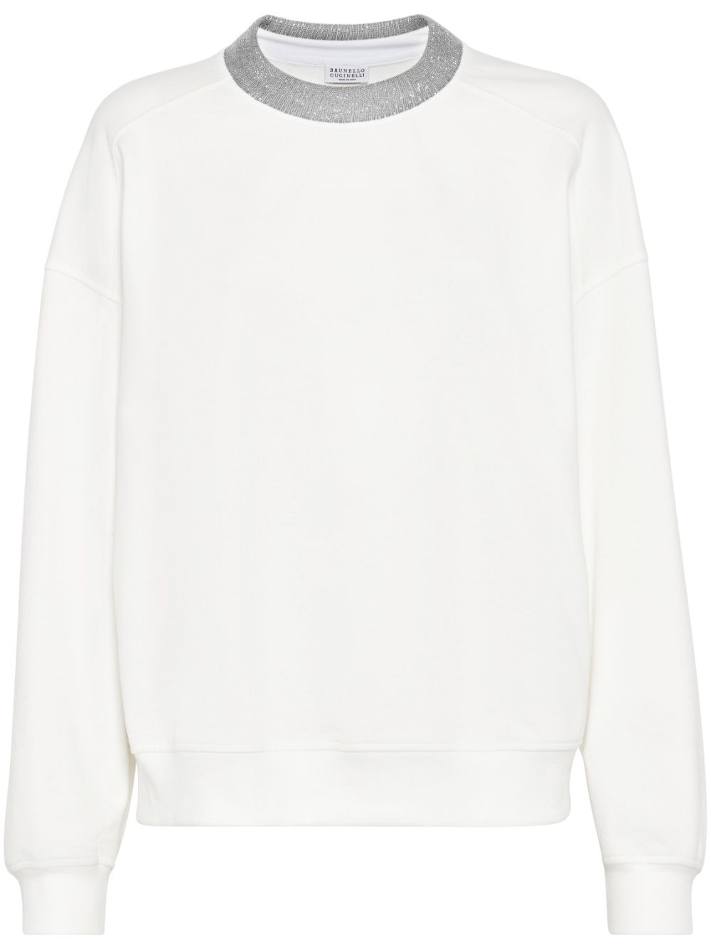 Brunello Cucinelli BRUNELLO CUCINELLI- Cotton Crewneck Sweatshirt